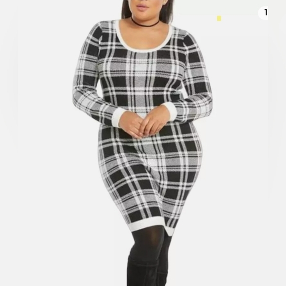 torrid Dresses & Skirts - Torrid flannel sweater dress 3